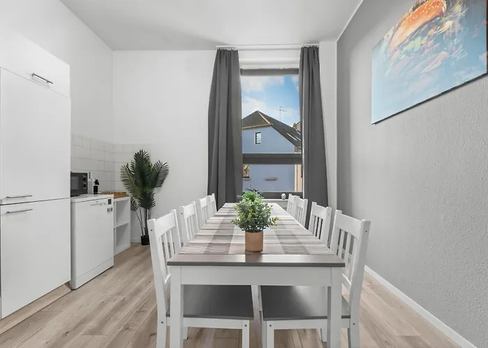 High-quality, Comfortable, Fully Equipped, 6 Beds 뒤스부르크