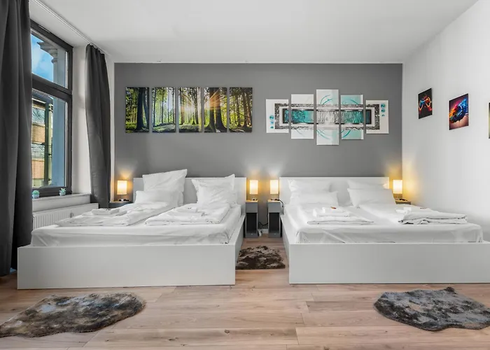 High-quality, Comfortable, Fully Equipped, 6 Beds 아파트 *