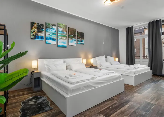 High-quality, Comfortable, Fully Equipped, 6 Beds 아파트